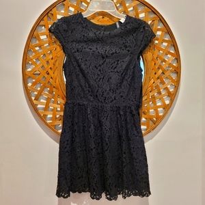 Divided (H&M) black lace dress women's 4